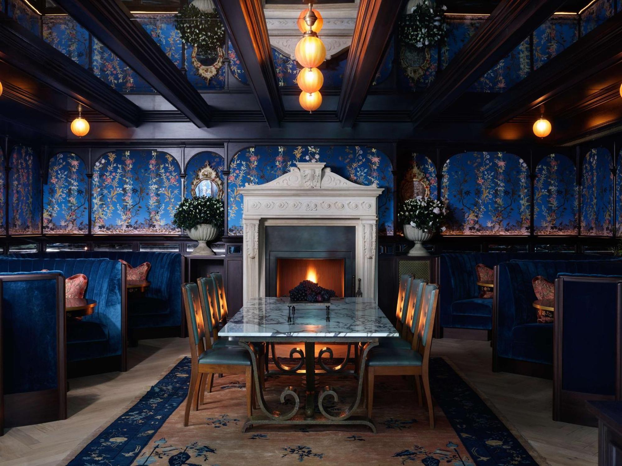 فندق Nomad لندن المظهر الخارجي الصورة The Blue Room at the Ivy, St John's Wood